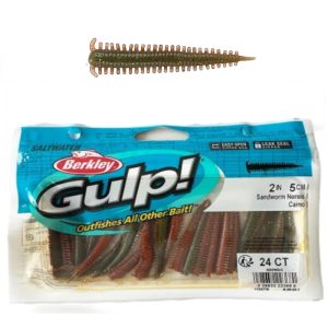 Berkley Gulp Sandworm Nereis 5cm Camo