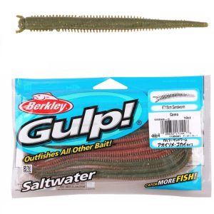 Berkley Gulp Fat Sandworm 10cm Camo