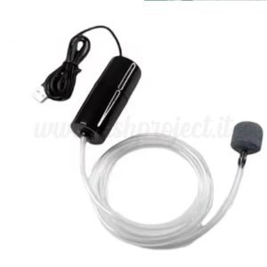 Ossigenatore USB per gamberi e pesciolini vivi