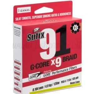 Trecciato  Sufix 91 G-Core X9 Braid